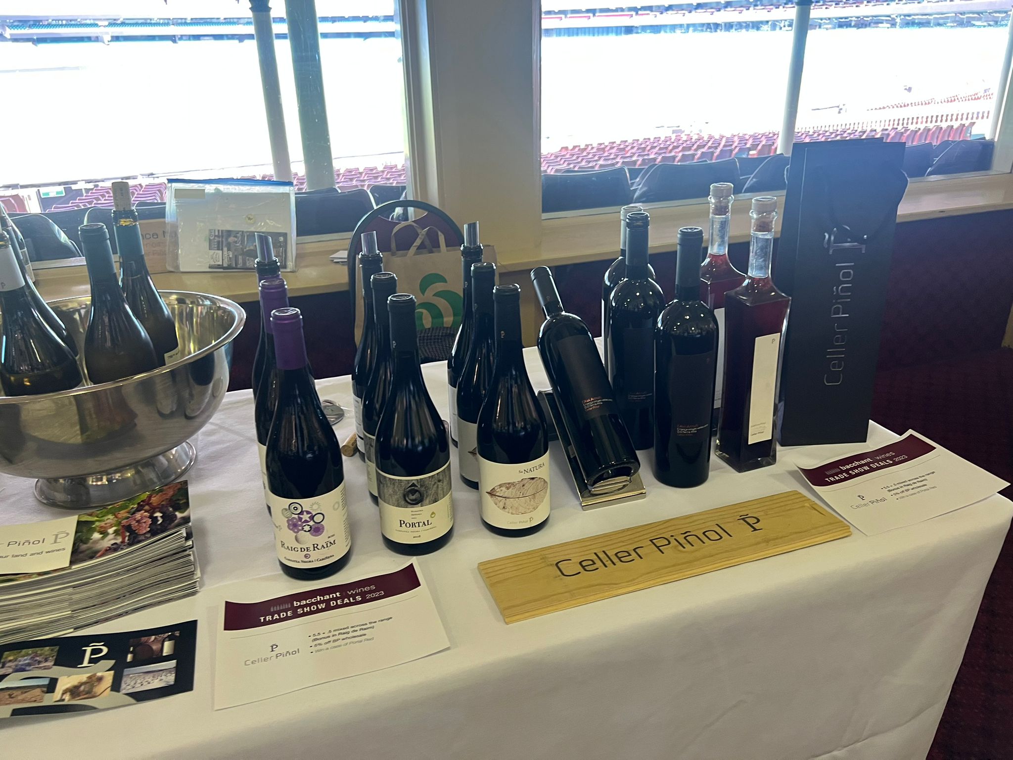 Vinos de Celler Piñol en el Bacchant Wines Trade Show